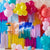 Комплект за Изработка на Фон от Балони и Ленти в Многоцветни Тонове