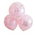 Балони | Розови Балони с Розово-Златни Конфети I Emotions Factory