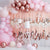 Луксозен Комплект за Изработка на Арка от Балони в Розово и Розово Злато от 200 Балона