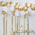 Арка от Балони в Златно и Бяло от 80 балона