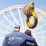 Парти Аксесоари за Ергенско Парти - Стикер за Яке за Младоженец GROOM