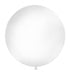 Огромен Балон Пастел Бял - 1м
