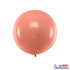 Огромен Латексов Балон Розово Златно Металик ( 1м )