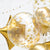 Украси с Балони | Прозрачна PVC Сфера със Златни Конфети | Emotions Factory