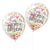 Прозрачни Балони с Разноцветни Конфети 