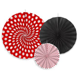 Colorful Paper Fans