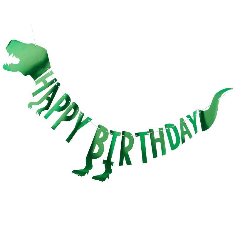 Парти Артикули | Надпис Динозаври "Happy Birthday" I Emotions Factory