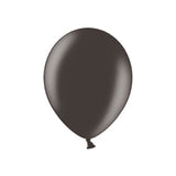 Latex balloons, metallic black (10 pcs/pack)