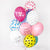 Украса с Балони Онлайн - Прозрачни Балони със Сърца Цвят Мента - Украса за Рожден Ден - Emotions Factory