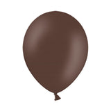 Latex balloons, cocoa pastel (10pcs/pack)