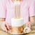Украса за Рожден ден - Дълги Свещи за Торта - Златни Свещи за Торта - Златни Свещи за Рожден ден - Emotions Factory