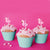 Забавни Свещи за Торта Фламинго - Парти Артикули за Торта за Детски Рожден Ден - Emotions Factory