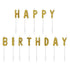 Красиви Свещи за Торта Надпис "Happy Birthday"
