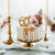 Украса за  Рожден Ден - Елегантна Свещ за Торта за 60-ти Рожден Ден - Идеи за 60-ти Рожден Ден в Златно - Emotions Factory