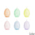 Украса за Маса | Пастелни Свещи Великденски Яйца | EmotionsFactory