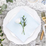 Three-Ply Napkins, light blue (20 pcs/pack)