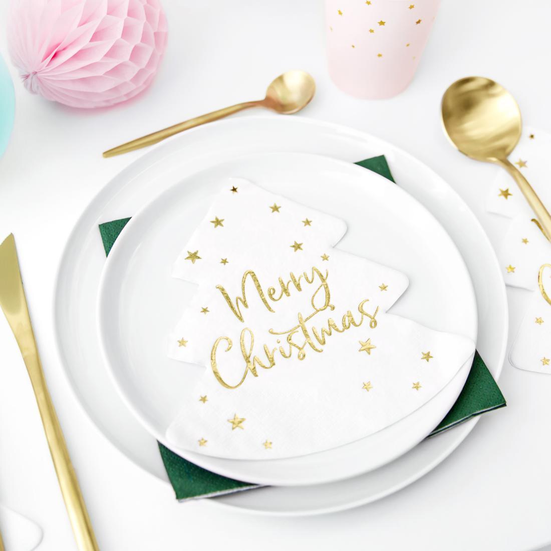 Трипластови Салфетки "Merry Christmas" (20бр./оп.)