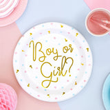 Fun Party Plates Girl or Boy?