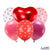 Изненада за Свети Валентин - Романтична украса с балони сърца за Свети Валентин 