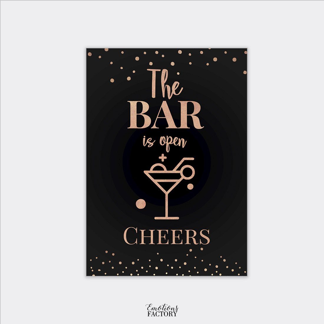 Празничен Постер за Рожден Ден "Cheers to 30 Years“